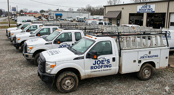 Fleet of Service Trucks